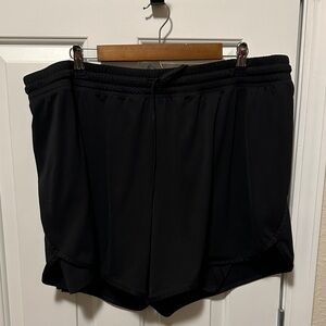 Champion Black Women's Athletic Shorts with Drawstring